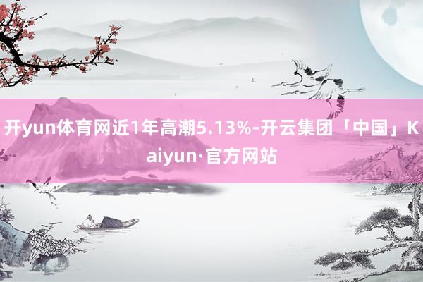 开yun体育网近1年高潮5.13%-开云集团「中国」Kaiyun·官方网站