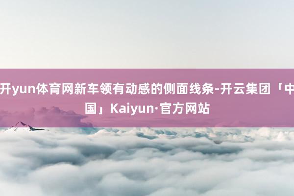 开yun体育网新车领有动感的侧面线条-开云集团「中国」Kai