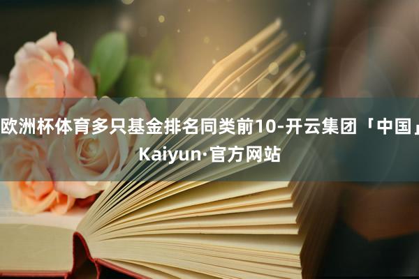 欧洲杯体育多只基金排名同类前10-开云集团「中国」Kaiyu